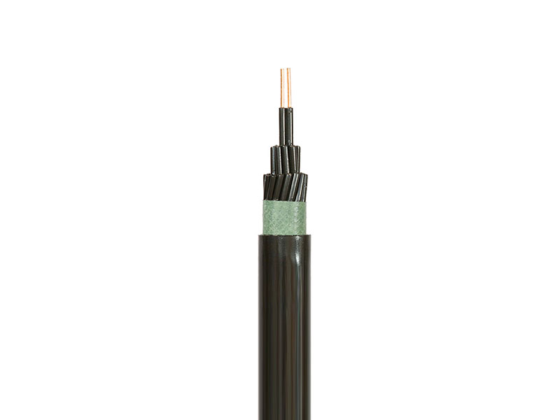 Plastic insulated control cable